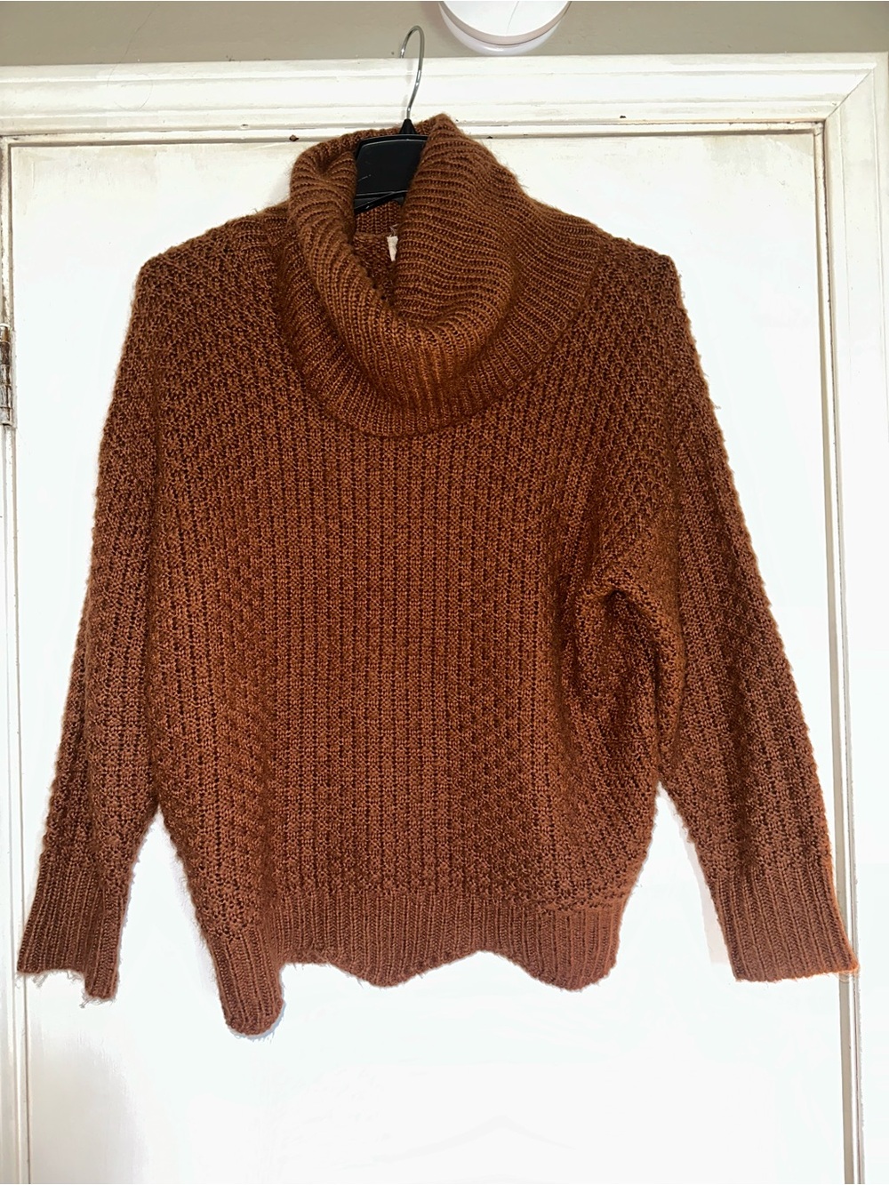 1.4.3. Story by Line Up Chunky Brown Turtleneck Sweater